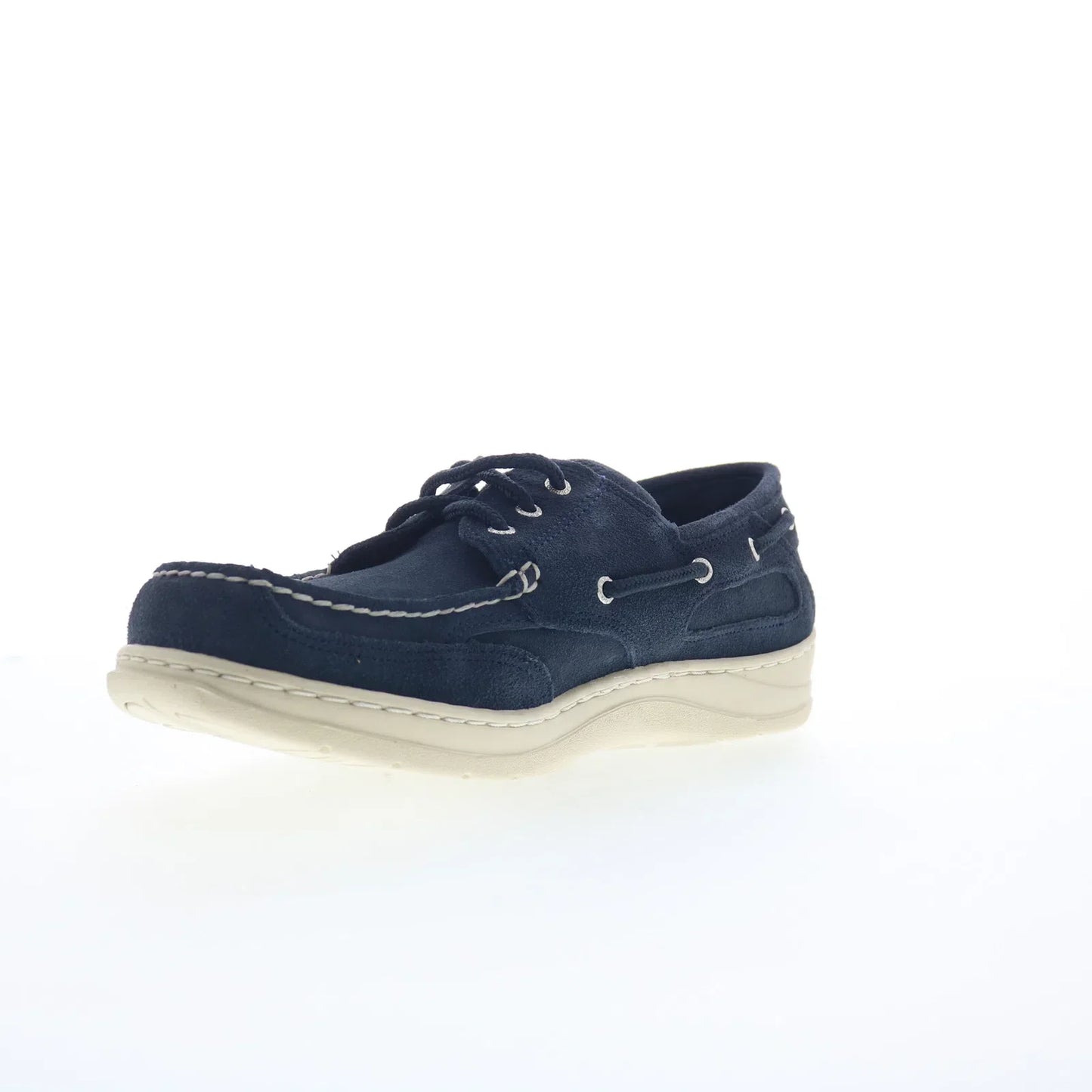 Sebago Scotty 71131QW-A97 Mens Blue Suede Loafers & Slip Ons Boat Shoes