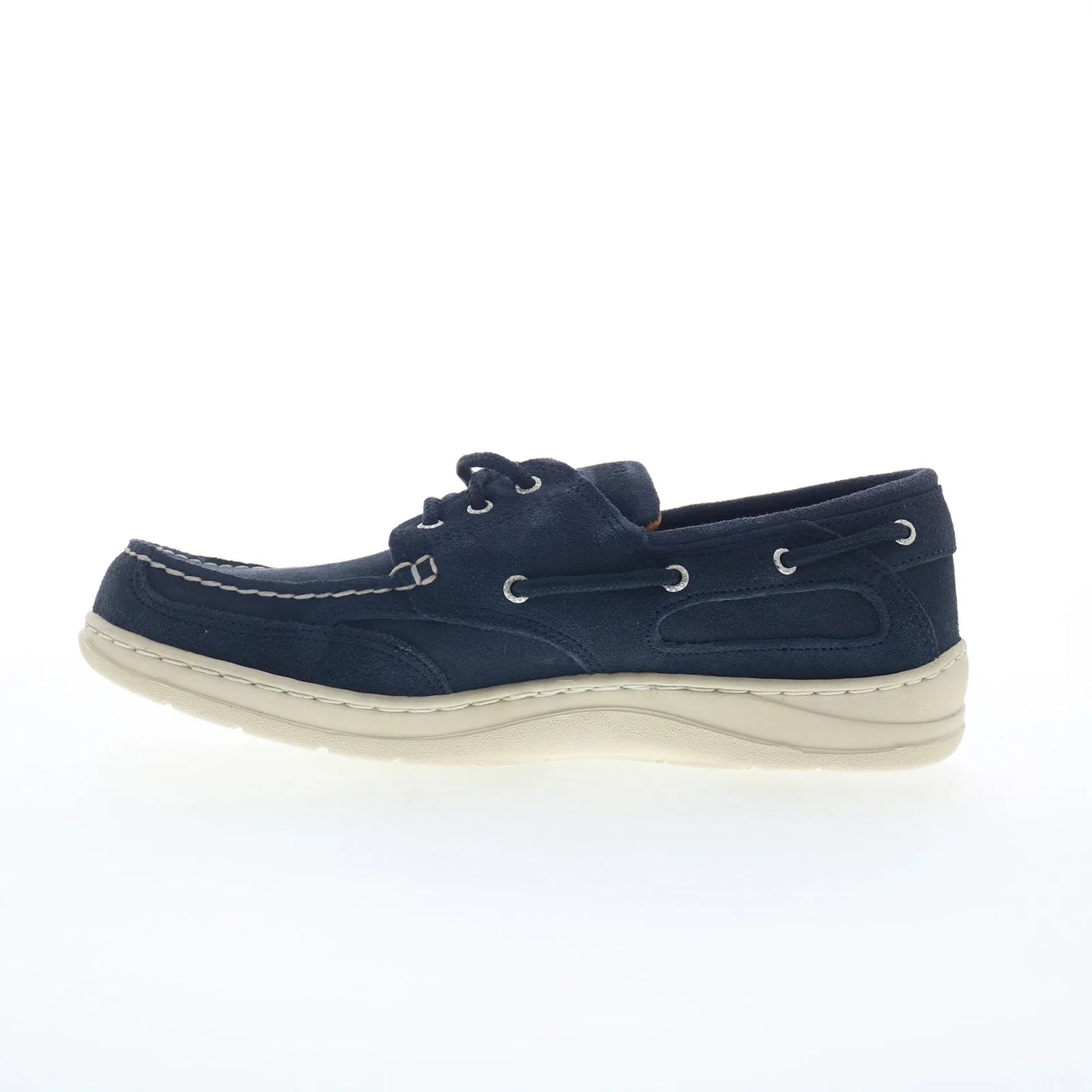 Sebago Scotty 71131QW-A97 Mens Blue Suede Loafers & Slip Ons Boat Shoes