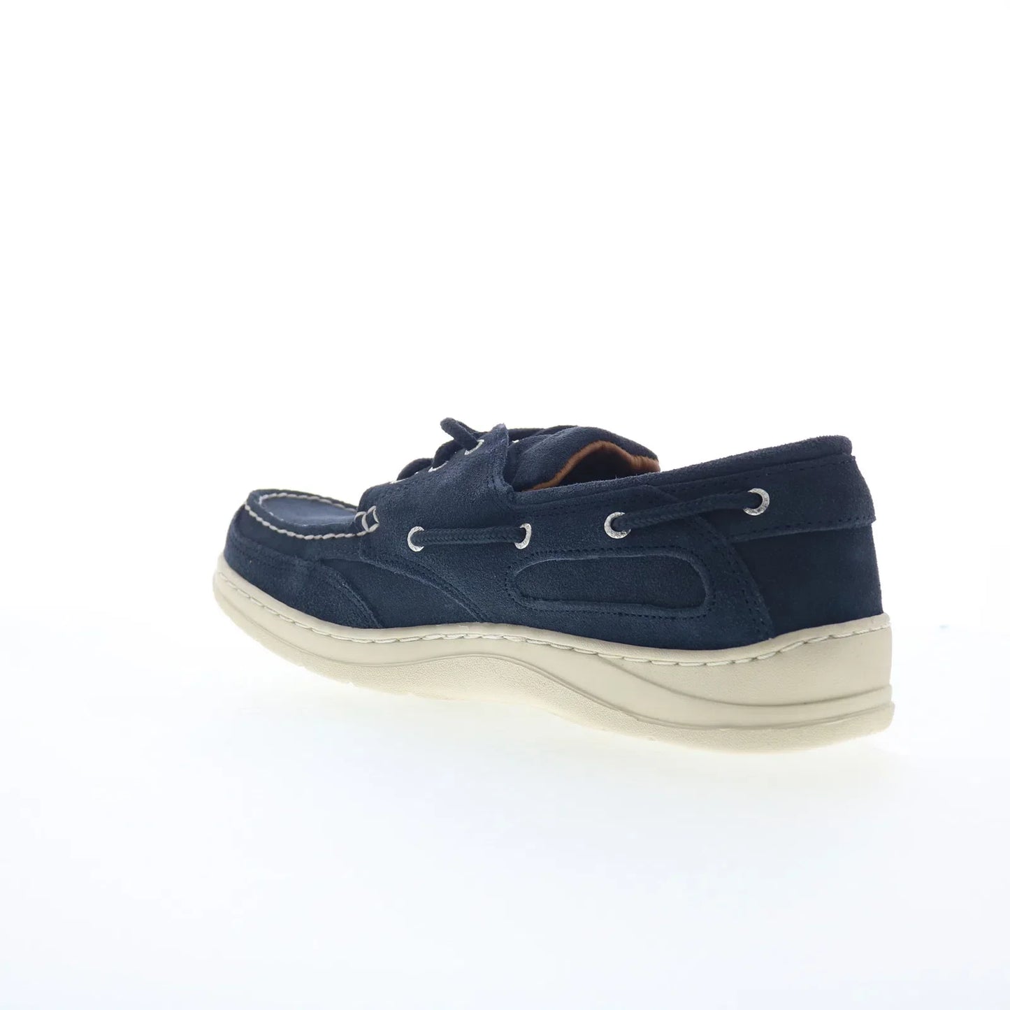 Sebago Scotty 71131QW-A97 Mens Blue Suede Loafers & Slip Ons Boat Shoes
