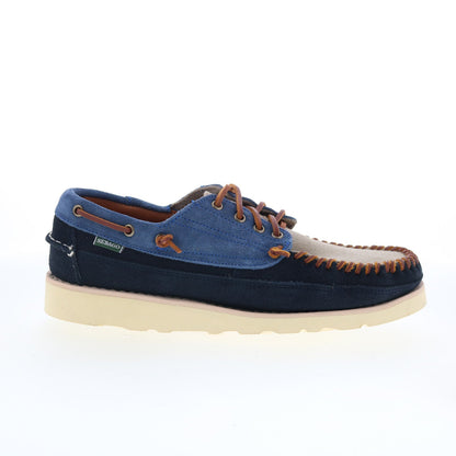 Sebago Cayuga Lined 72112MW-A8B Mens Blue Loafers & Slip Ons Boat Shoes