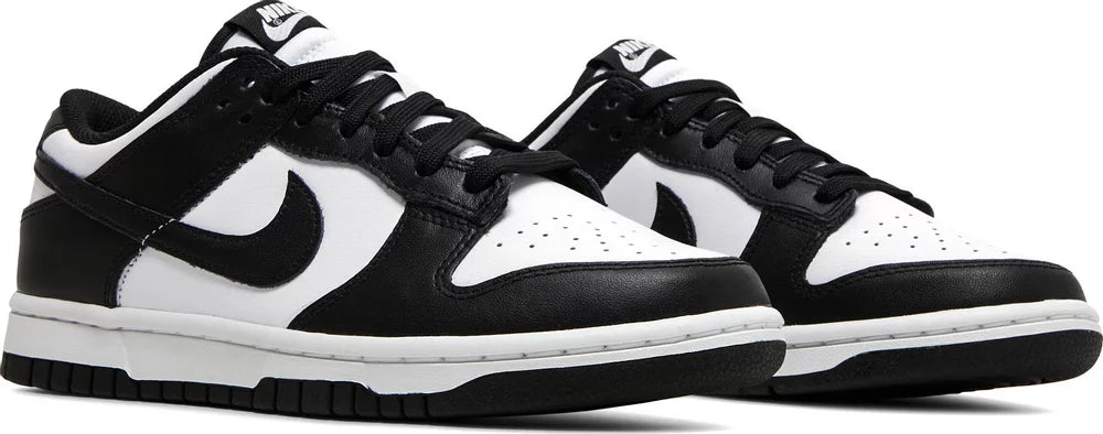Nike Womens Dunk Low Sneakers - 'Black White'