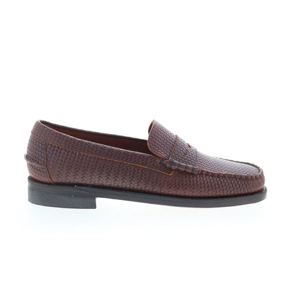 Sebago Dan Sanremo 73116HW-901 Mens Brown Loafers & Slip Ons Penny Shoes
