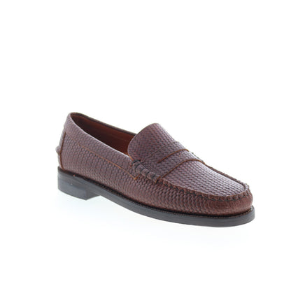Sebago Dan Sanremo 73116HW-901 Mens Brown Loafers & Slip Ons Penny Shoes