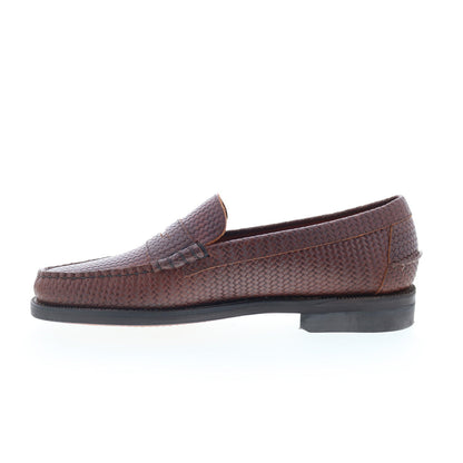 Sebago Dan Sanremo 73116HW-901 Mens Brown Loafers & Slip Ons Penny Shoes