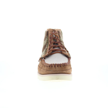 Sebago Cayuga Mid Camo 73117KW-A8E Mens Brown Suede Lace Up Chukkas Boots