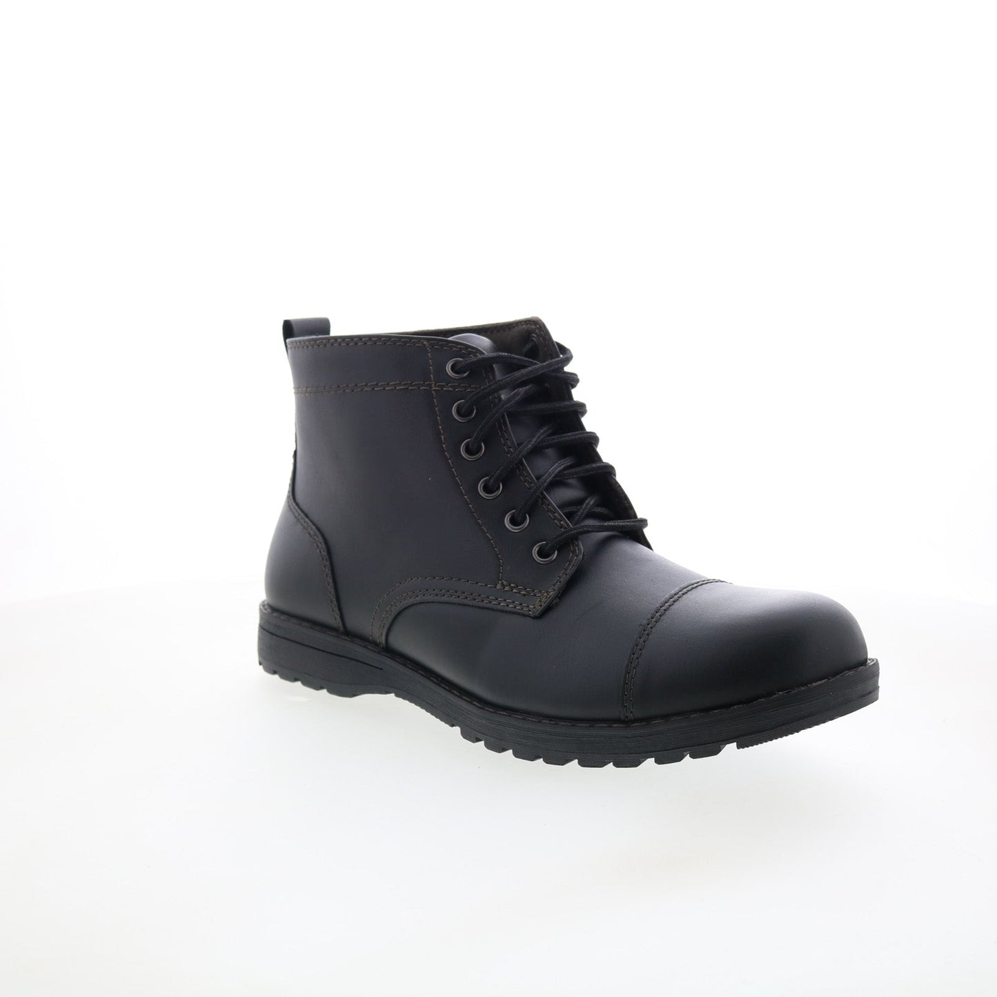Eastland Jason Cap Toe 7372-01 Mens Black Synthetic Casual Dress Boots