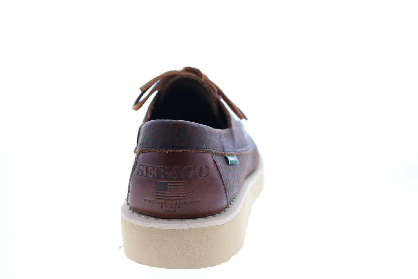 Sebago Askook Tumbled Eva 74111LW-900 Mens Brown Loafers & Slip Ons Boat Shoes