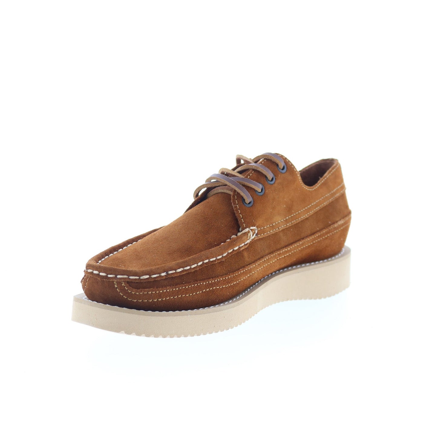 Sebago Makwa Suede 74112BW-907 Mens Brown Oxfords & Lace Ups Casual Shoes