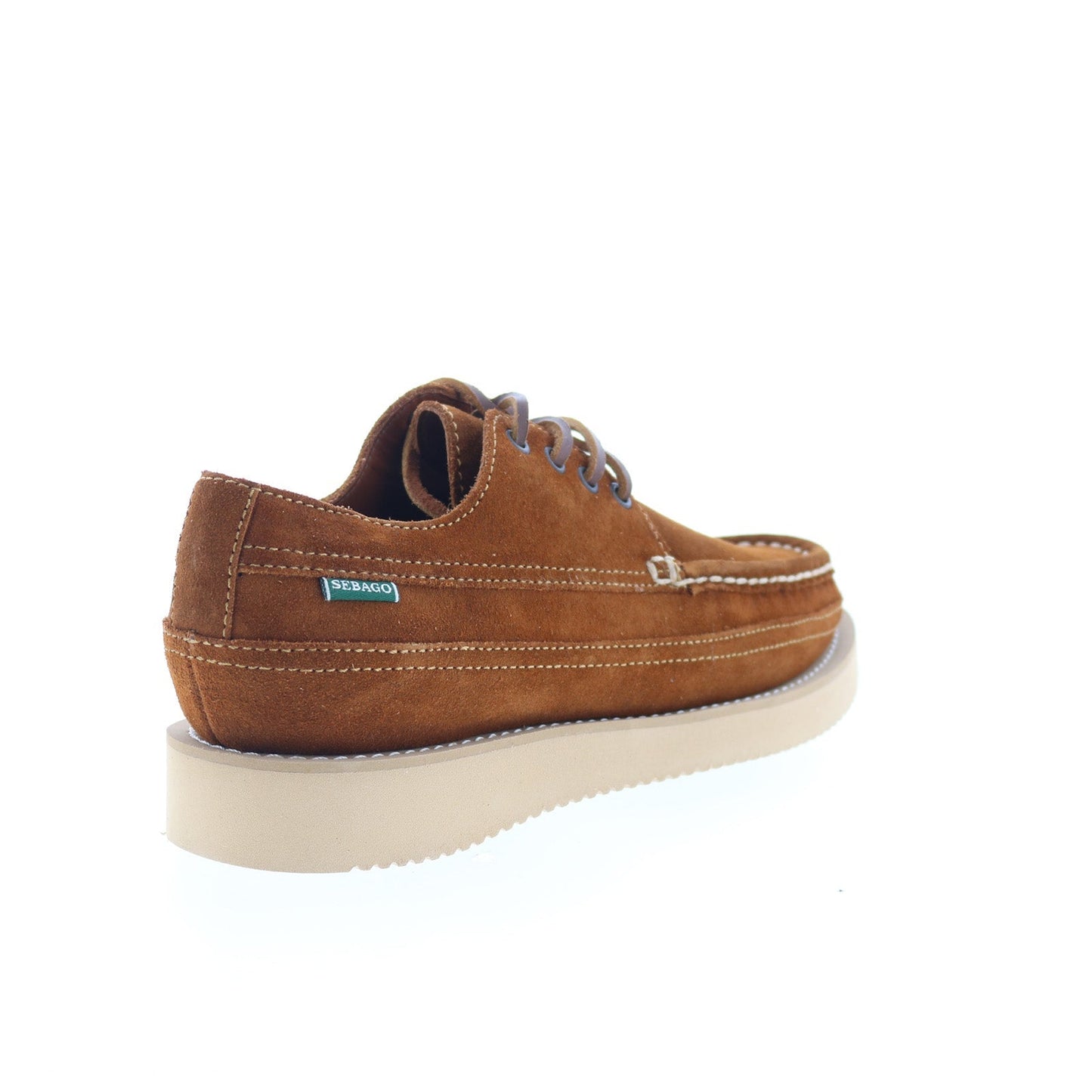 Sebago Makwa Suede 74112BW-907 Mens Brown Oxfords & Lace Ups Casual Shoes