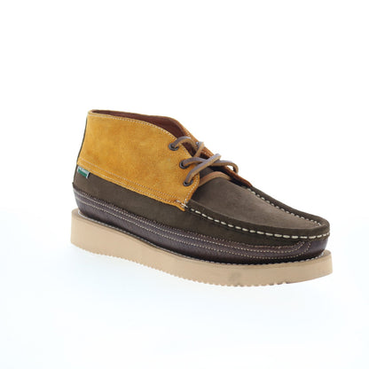 Sebago Miwak Suede Canoe Moc 741172W-A8H Mens Brown Nubuck Chukkas Boots