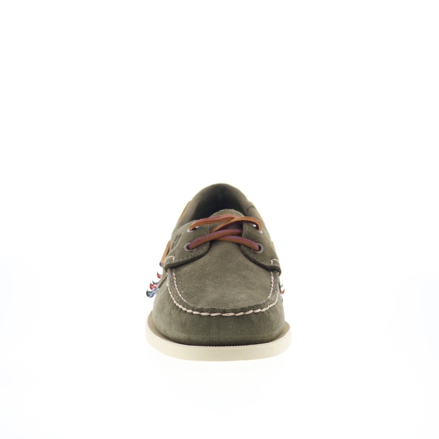 Sebago Portland Hanami 76115GW-A01 Mens Green Loafers & Slip Ons Boat Shoes
