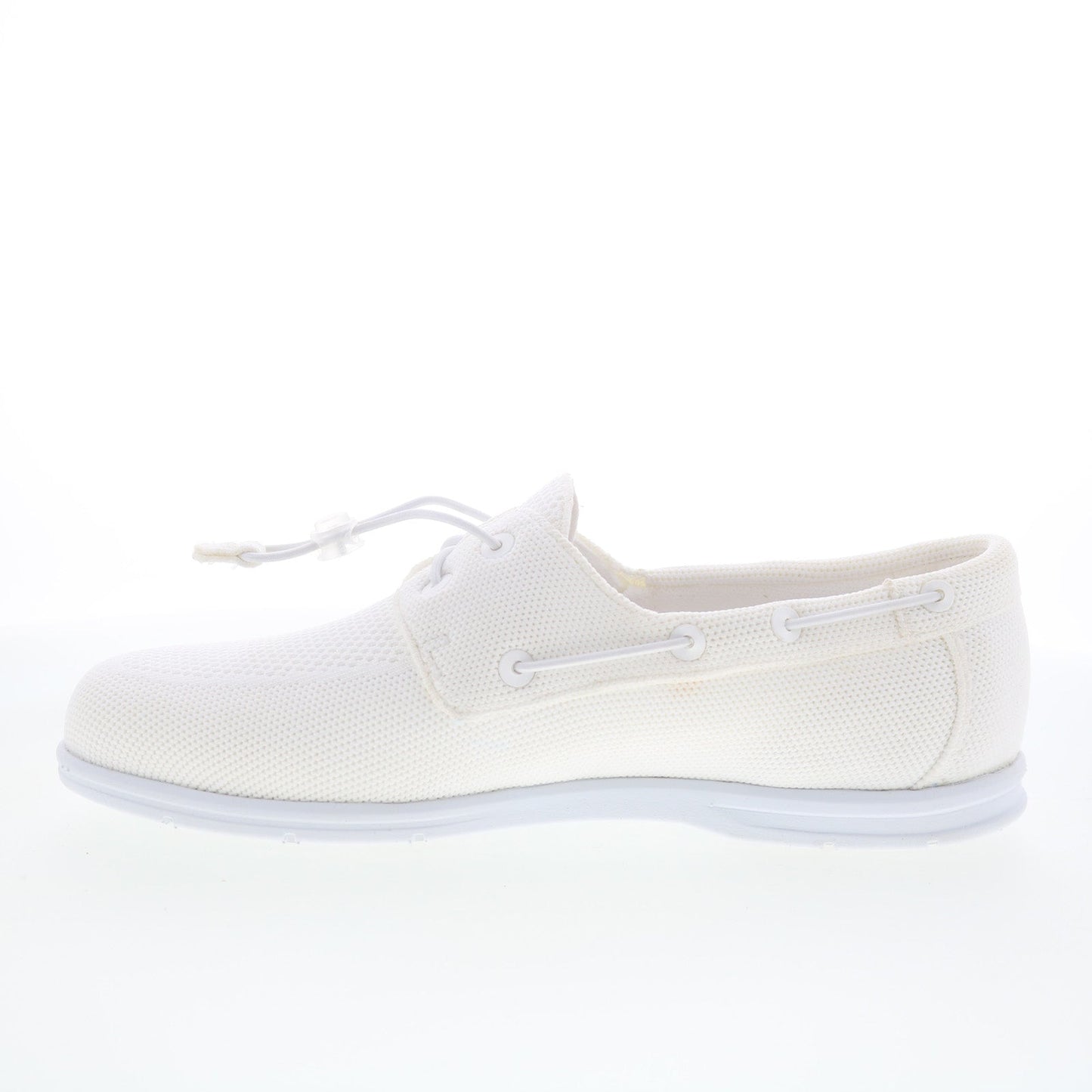 Sebago Monterey 78117KW-911 Mens White Mesh Loafers & Slip Ons Boat Shoes