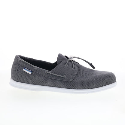 Sebago Monterey 78117KW-917 Mens Gray Mesh Loafers & Slip Ons Boat Shoes
