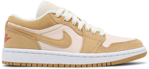Nike Womens Air Jordan 1 Low SE Sneakers - 'Twine'