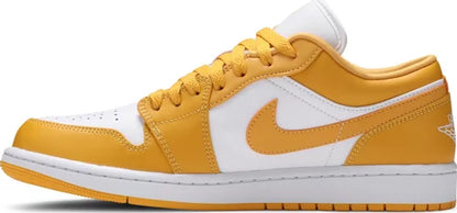 Nike Mens Air Jordan 1 Low Sneakers - 'Pollen'