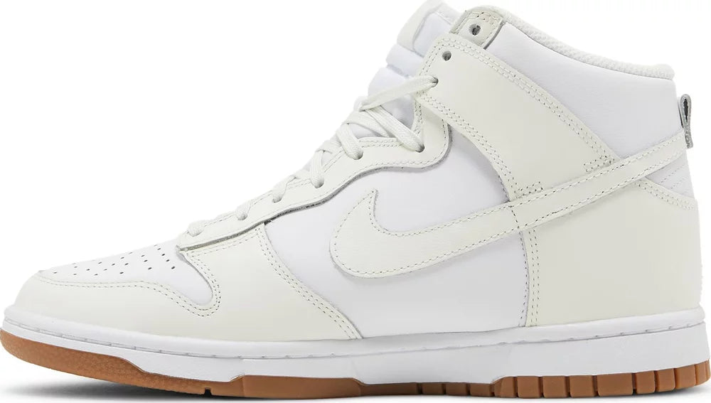Nike Womens Dunk High Sneakers - 'Sail Gum'