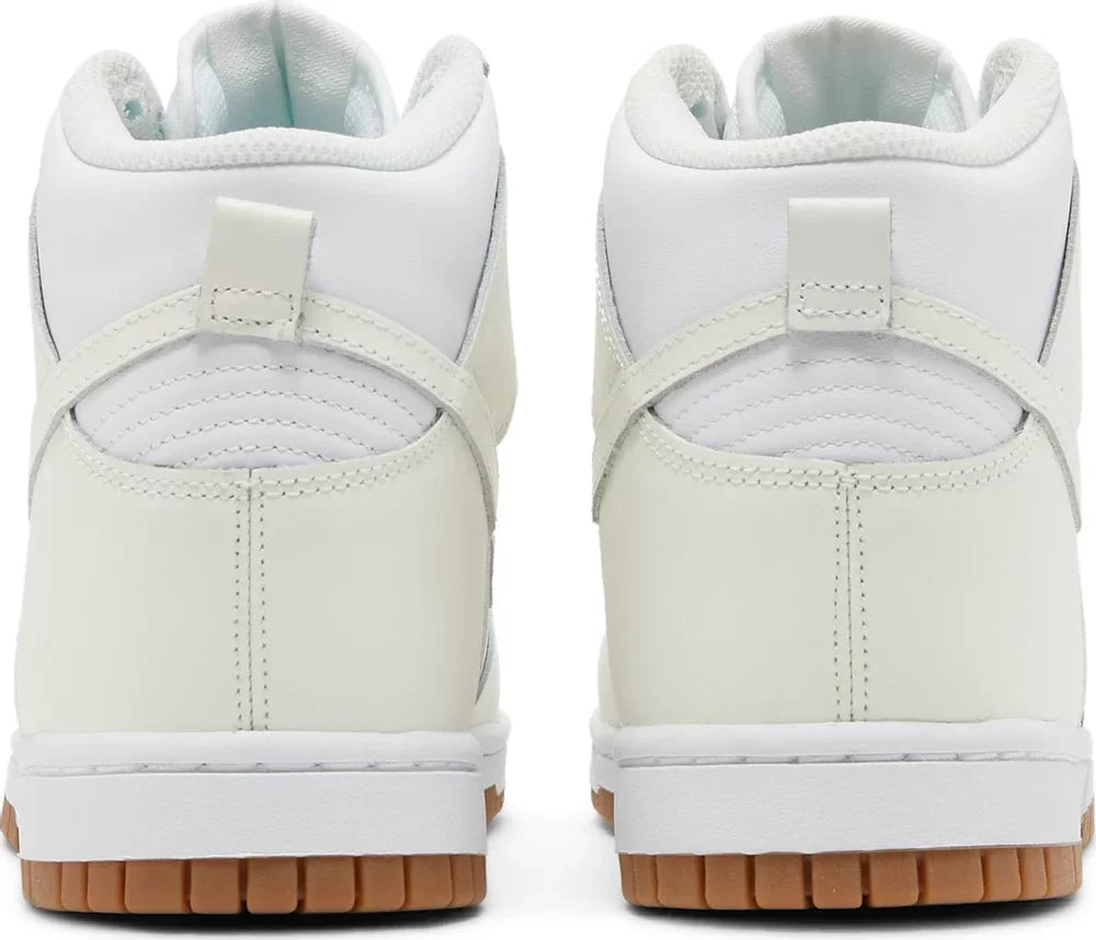 Nike Womens Dunk High Sneakers - 'Sail Gum'