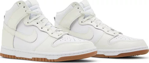 Nike Womens Dunk High Sneakers - 'Sail Gum'