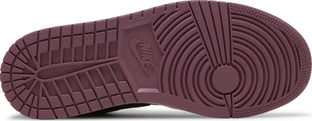 Nike Womens Air Jordan 1 Low SE Sneakers - 'Light Mulberry'