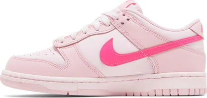 Nike Pre School Kids Dunk Low Sneakers - 'Triple Pink'