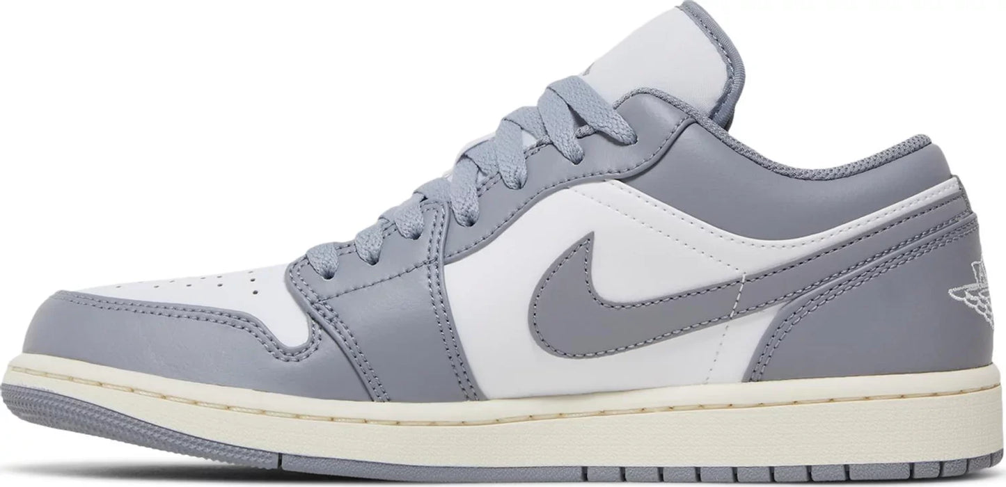 Nike Mens Air Jordan 1 Low Sneakers - 'Vintage Grey'