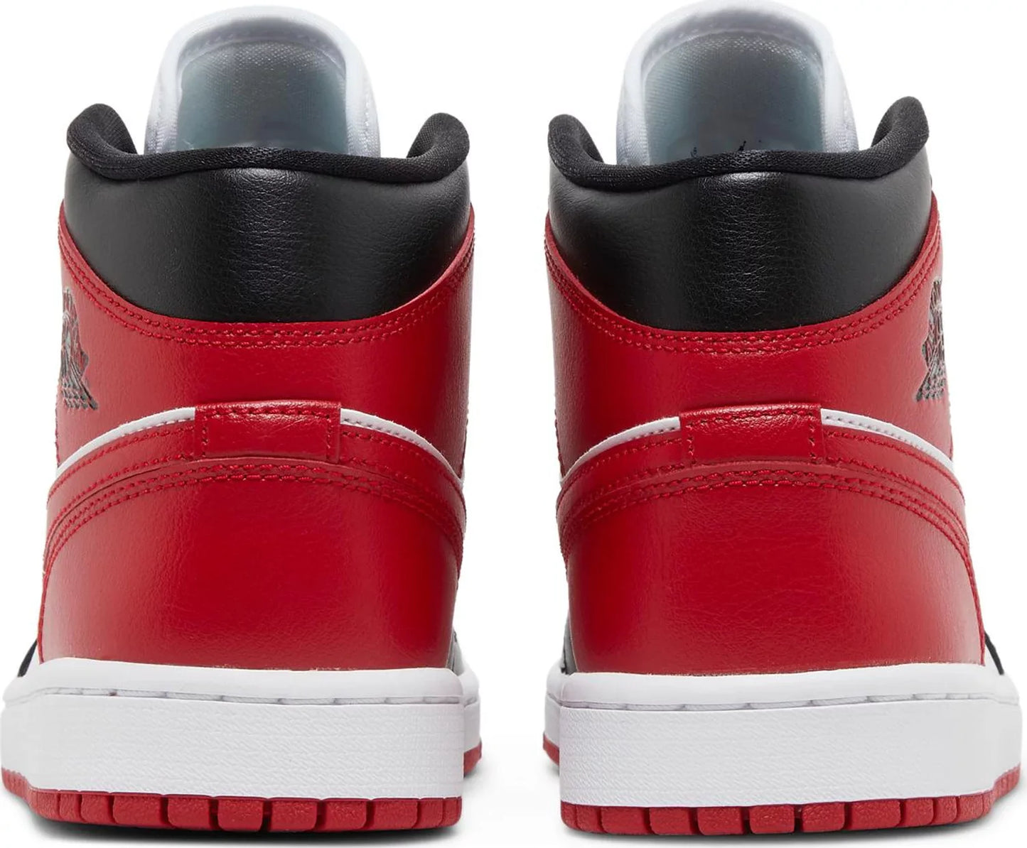 Nike Womens Air Jordan 1 Mid Sneakers - 'Alternate Bred Toe'