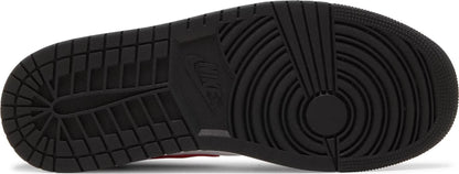Nike Mens Air Jordan 1 Mid Sneakers - 'Bred Toe'