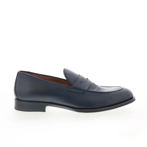 Pastori by Di Bianco Antonius Mens Blue Loafers & Slip Ons Penny Shoes