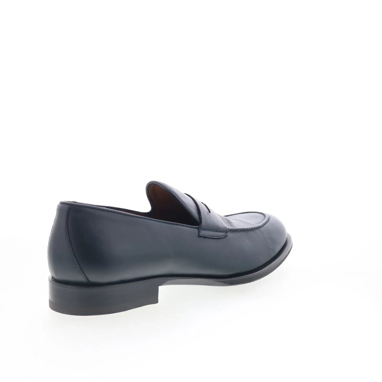 Pastori by Di Bianco Antonius Mens Blue Loafers & Slip Ons Penny Shoes