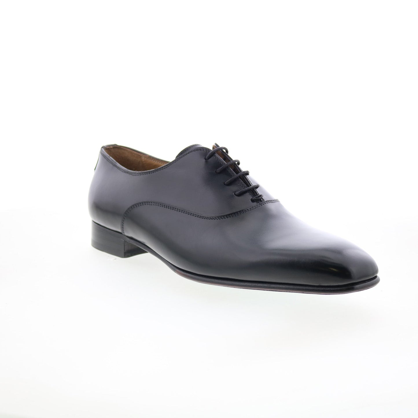 Pastori by Di Bianco Avitus Mens Black Oxfords & Lace Ups Cap Toe Shoes
