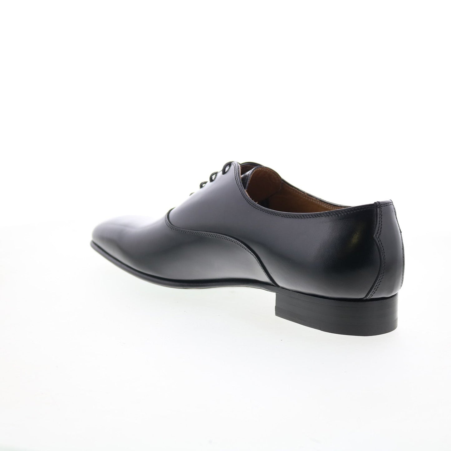 Pastori by Di Bianco Avitus Mens Black Oxfords & Lace Ups Cap Toe Shoes