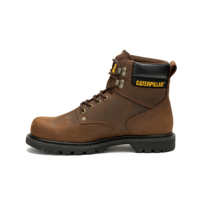 Caterpillar Second Shift Waterproof P51086 Mens Brown Work & Safety Boots