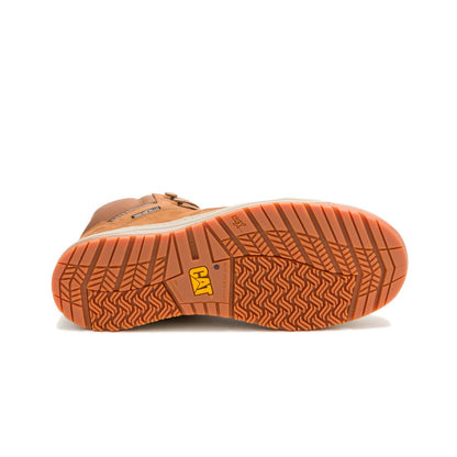 Caterpillar Streamline Court Mid Composite Toe Mens Brown Work Shoes