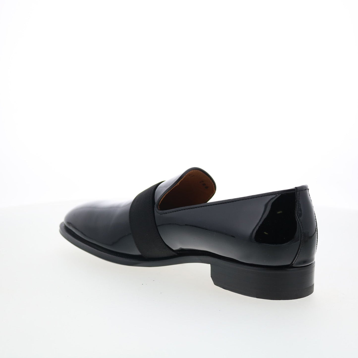 Di Bianco Catania Mens Black Leather Slip On Loafers & Slip Ons Casual Shoes
