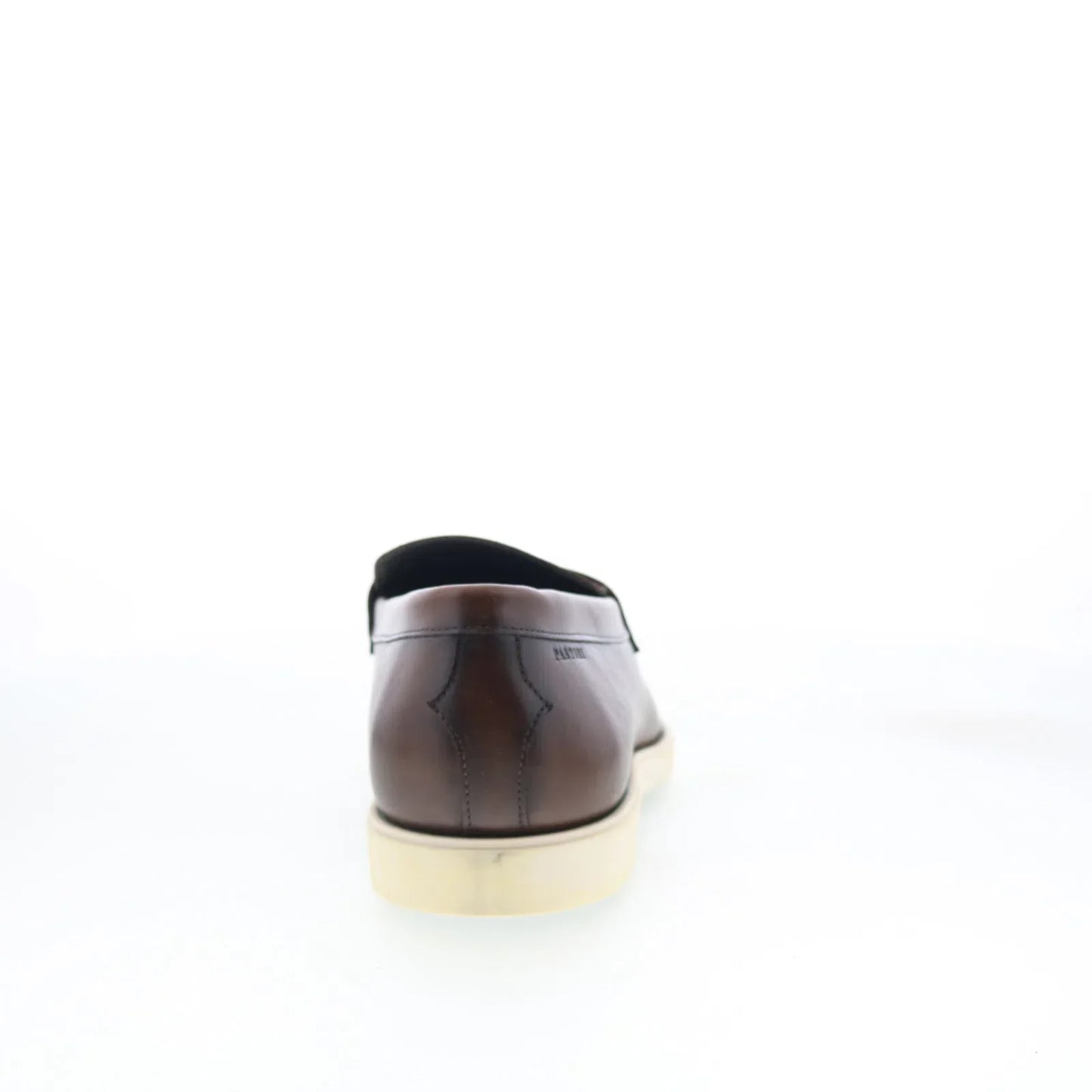 Pastori by Di Bianco Decius Mens Brown Leather Loafers & Slip Ons Penny Shoes