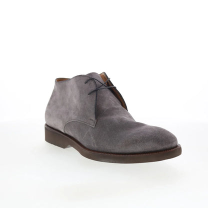 Pastori by Di Bianco Didius Mens Gray Suede Lace Up Chukkas Boots