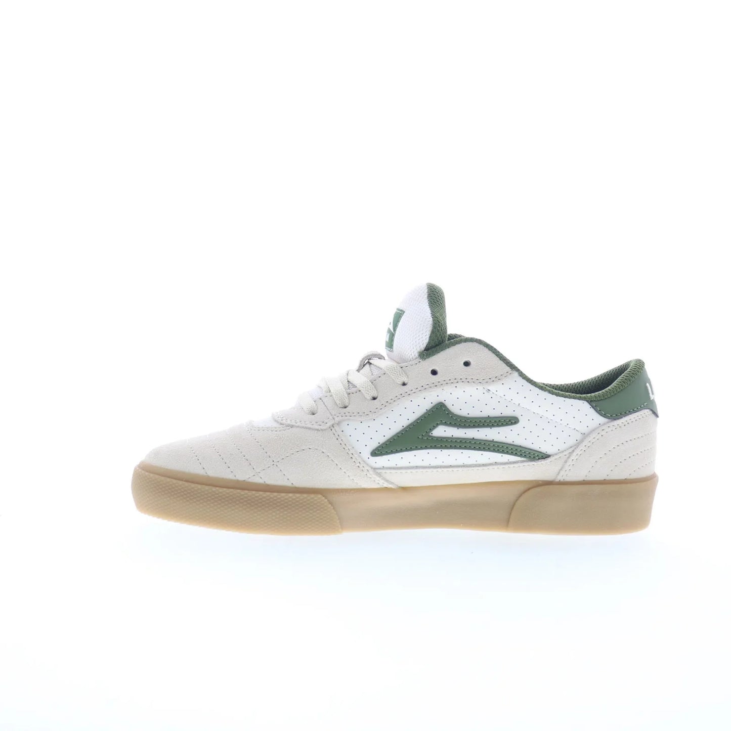 Lakai Cambridge Mens Gray Suede Lace Up Skate Inspired Sneakers Shoes