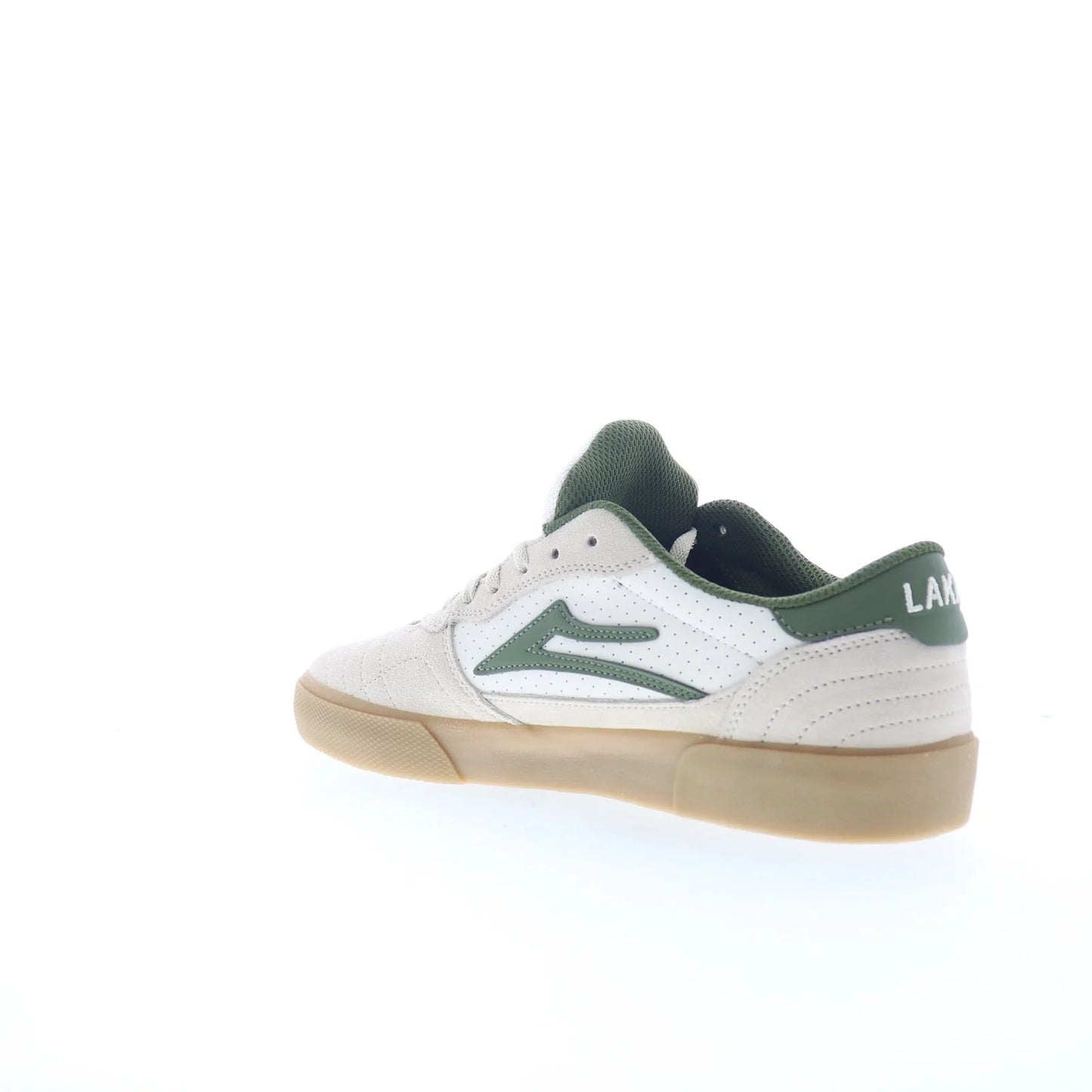 Lakai Cambridge Mens Gray Suede Lace Up Skate Inspired Sneakers Shoes