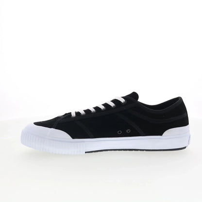 Lakai Conrad Elite Mens Black Suede Lace Up Skate Inspired Sneakers Shoes