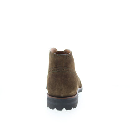 Di Bianco GBF316 Mens Brown Suede Lace Up Chukkas Boots