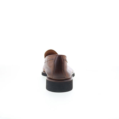 Di Bianco GBF317 Mens Brown Leather Slip On Loafers & Slip Ons Casual Shoes
