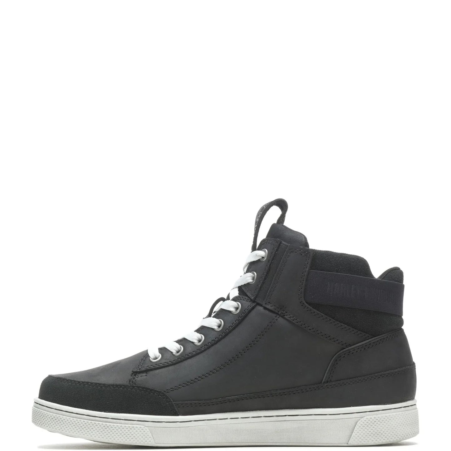 Harley-Davidson Bauman DE D50002 Mens Black Leather Lifestyle Sneakers Shoes
