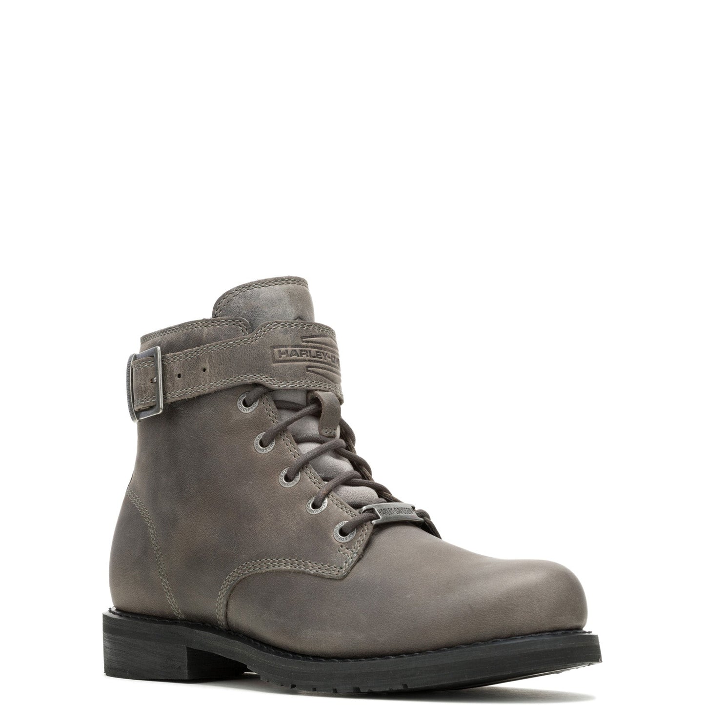 Harley-Davidson Vntgmoto Short 5.75" D93872 Mens Gray Motorcycle Boots
