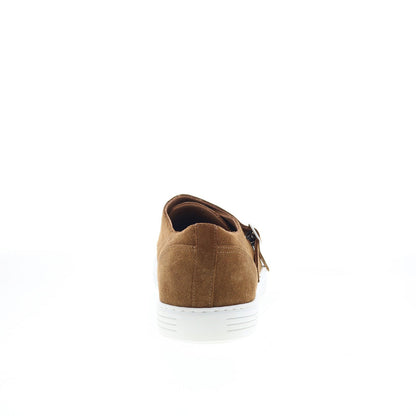 Pastori by Di Bianco Helvius Mens Brown Suede Loafers & Slip Ons Casual Shoes