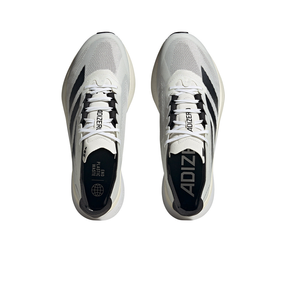 Adizero Boston 12 Men's :Cloud White | Core Black