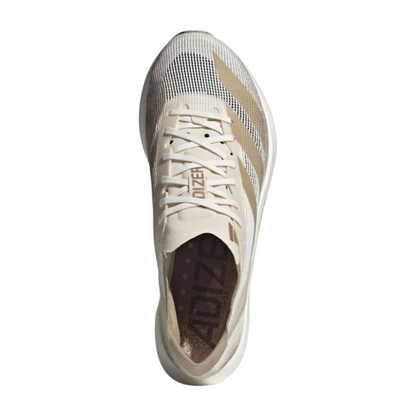 Adizero Takumi Sen 10 Women's :Chalk White | Warm Sandstone