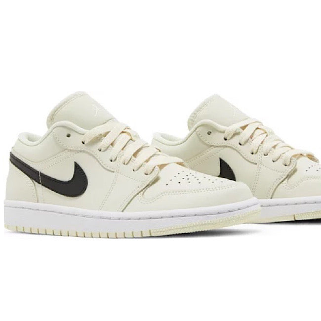 Nike Womens Air Jordan 1 Low Sneakers - 'Coconut Milk'