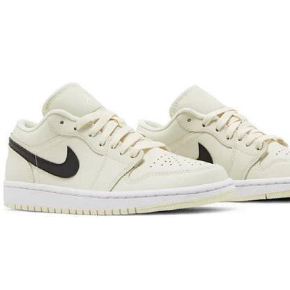 Nike Womens Air Jordan 1 Low Sneakers - 'Coconut Milk'
