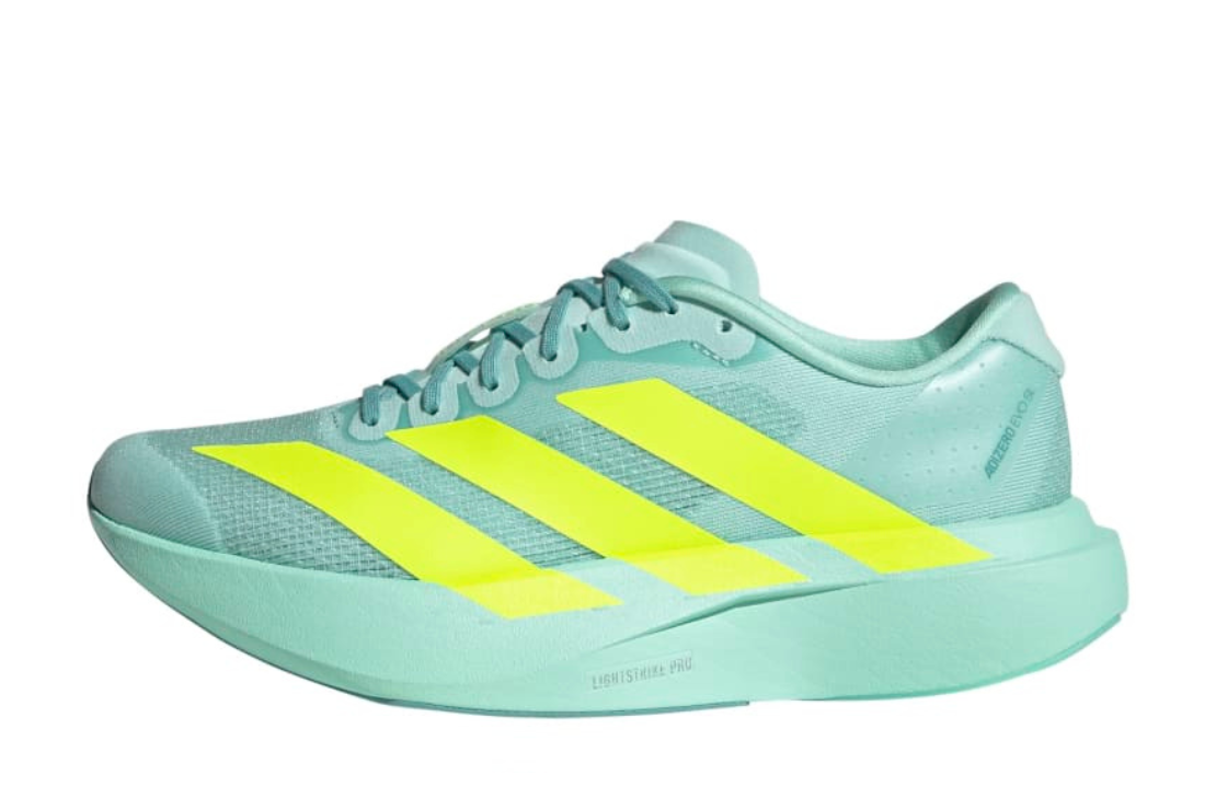 Adizero Evo SL Women's :Semi Flash Aqua | Lucid Lemon