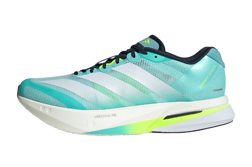 Adizero Boston 13 Men's :Flash Aqua | Cloud White